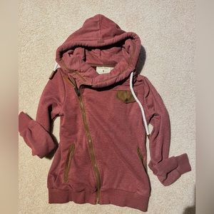 Wanakome hoodie, size small, light maroon